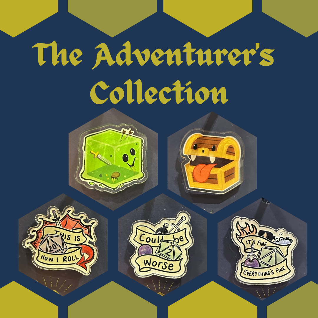 The Adventurer's Pin Badge Collection