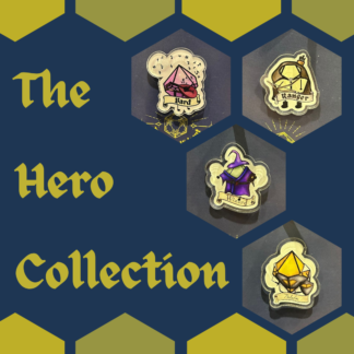 The Hero Pin Badge Collection